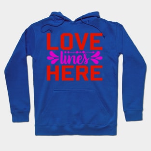 love lines here Hoodie